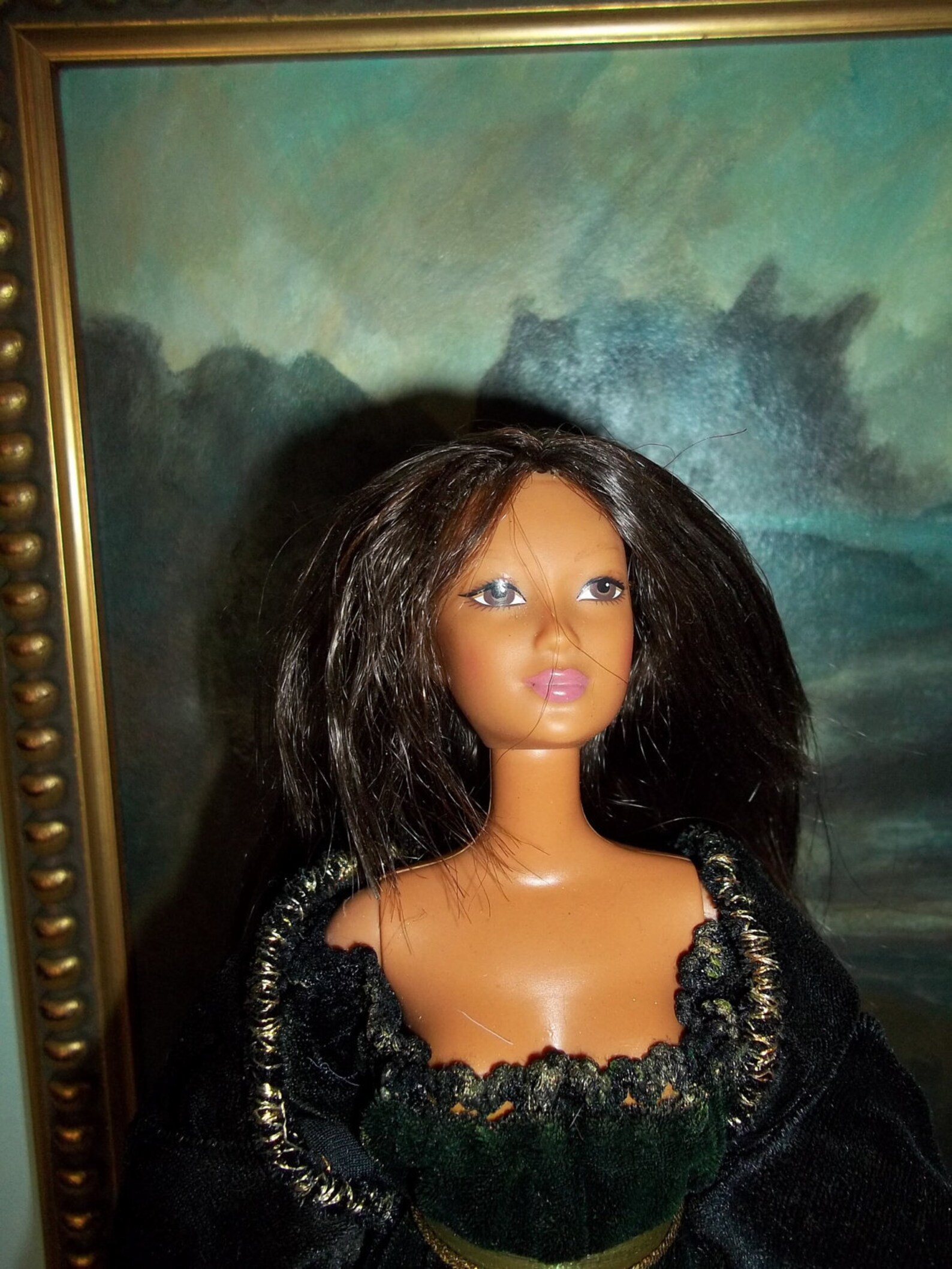Mona Lisa Barbie | Etsy