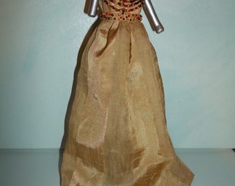 Barbie Autumn Beaded Gown