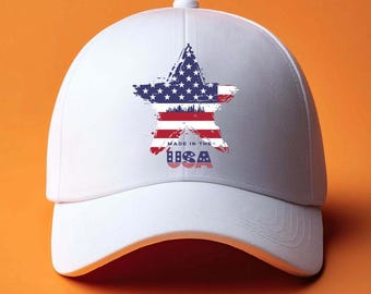 New York City Skyline USA Star PNG SVG (Digital Download)
