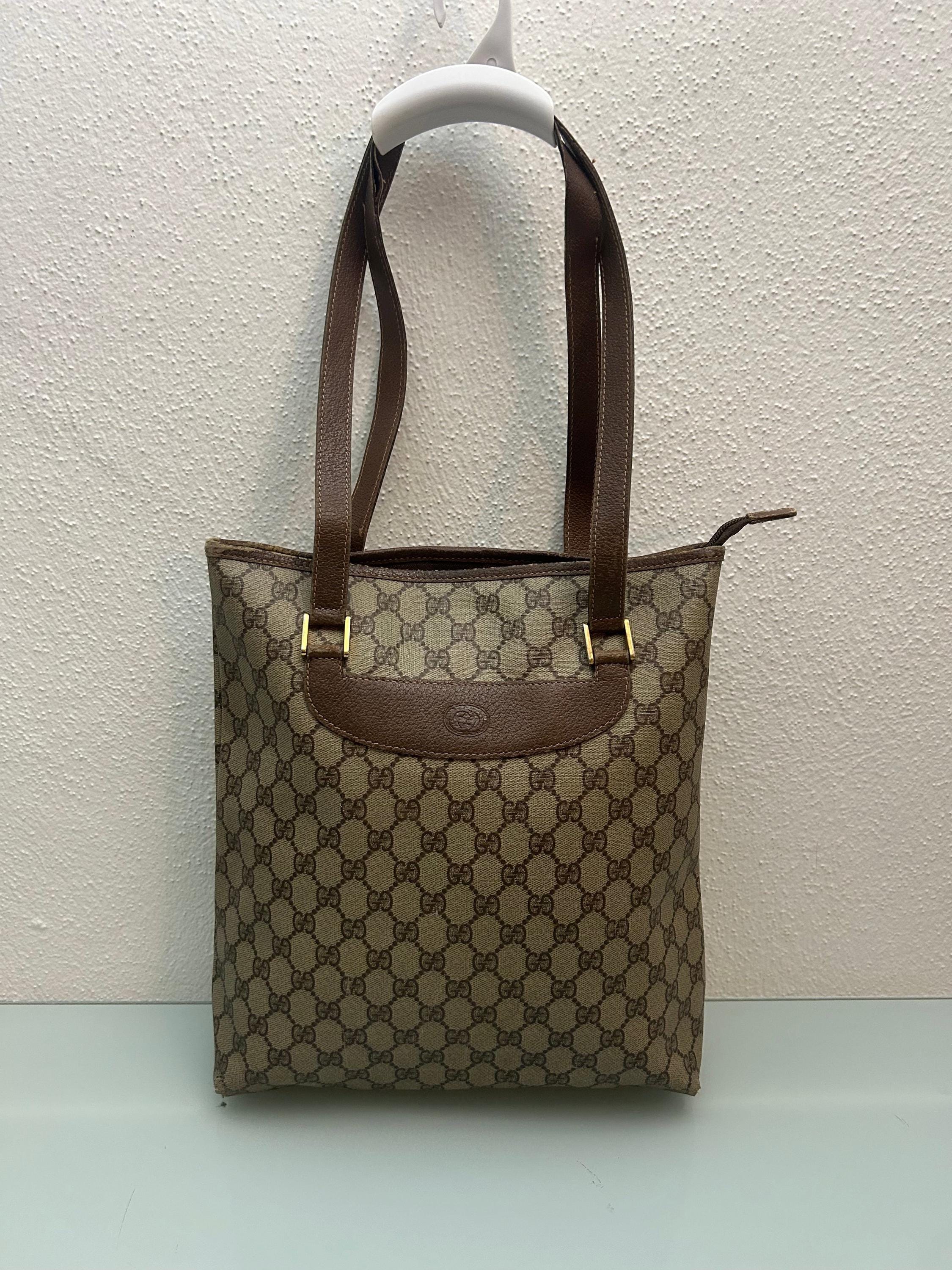 Gucci Vintage Tote - Etsy Norway