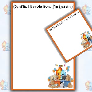 Funny I Quit Printable Notepad | Sarcastic Coworker Leaving Gift | Digital Download