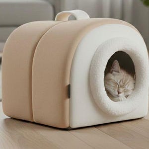 Modern Cat Bed & Dog Bed, Stylish Cat Furniture Pet Bed, Cat House Design Gift for Cat and Dog Homes