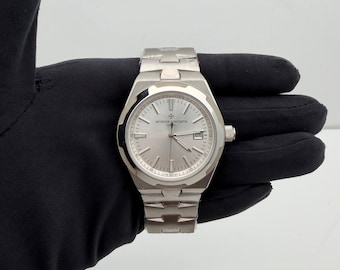 Vintage Vacheron Constantin Automatic Movement Stainless Steel Body, Silver Dial Men's Watch | Gift For Men | Birthday Gift | Christmas Gift