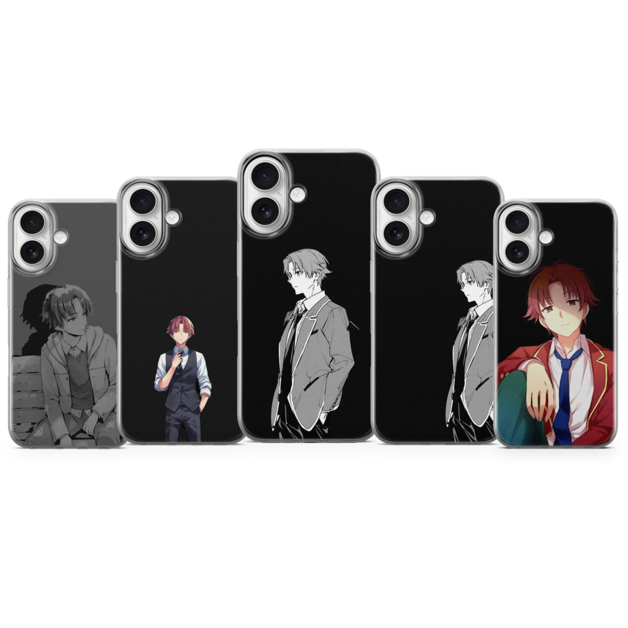 Kiyotaka Ayanokoji Minimalist Anime Phone Case iPhone 17 16 15 14
