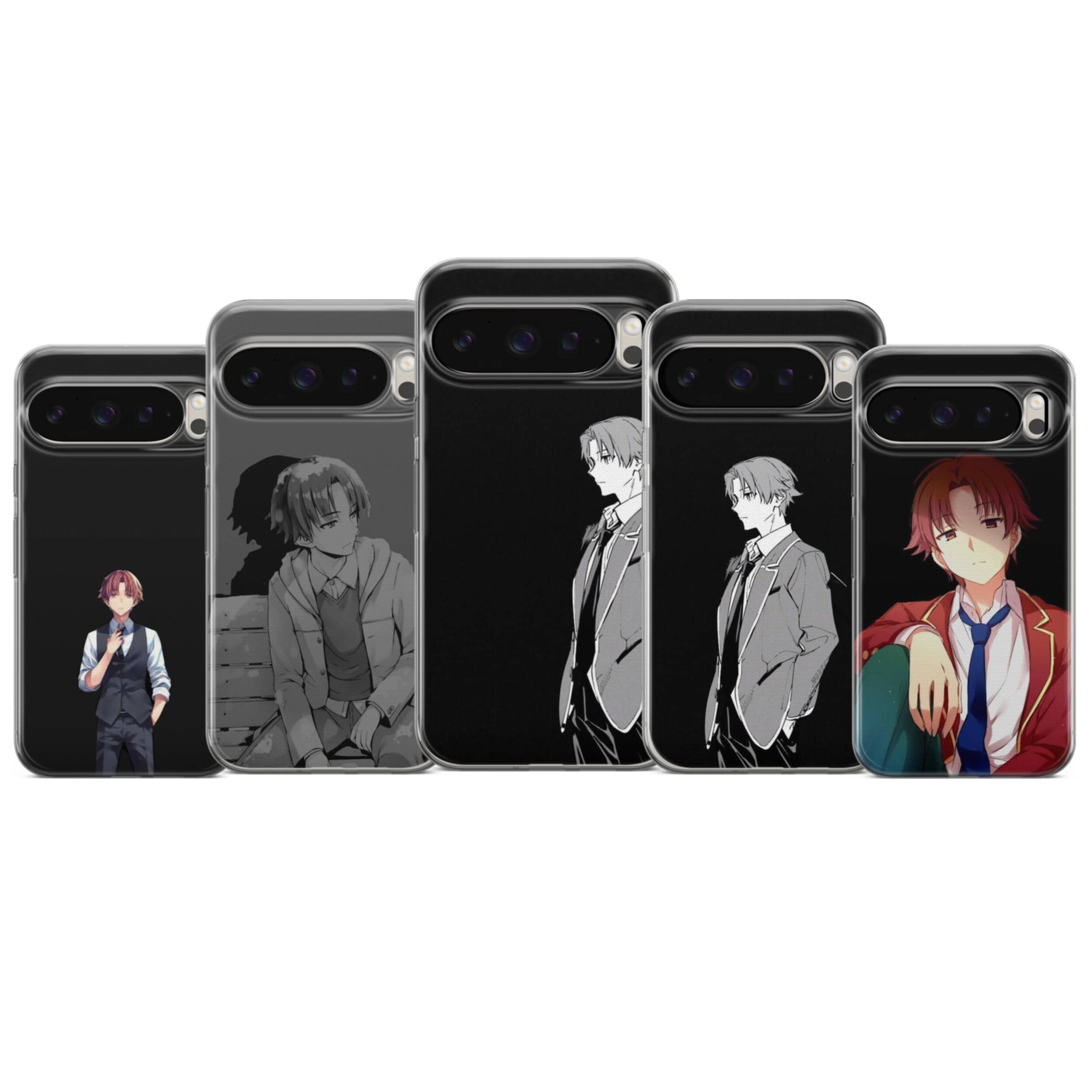 Kiyotaka Ayanokoji Minimalist Anime Phone Case iPhone 17 16 15 14