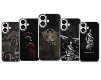 Roman Empire Aesthetic Phone Case Ancient History Art iPhone 17 16 15 14 13 12 11 Samsung S25 S24 Ultra Pixel 10 9 8 7