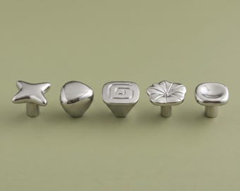 Modern Cabinet Knobs, Abstract Drawer Pulls, Decorative Dresser Knobs, Kitchen Cupboard Handles, Vanity Knobs, Wardrobe Furniture Hardware