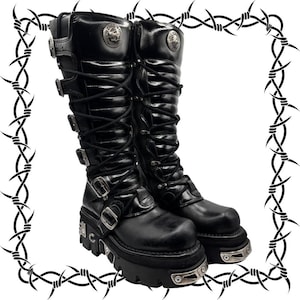 Vintage New Rock Boots Men - Etsy