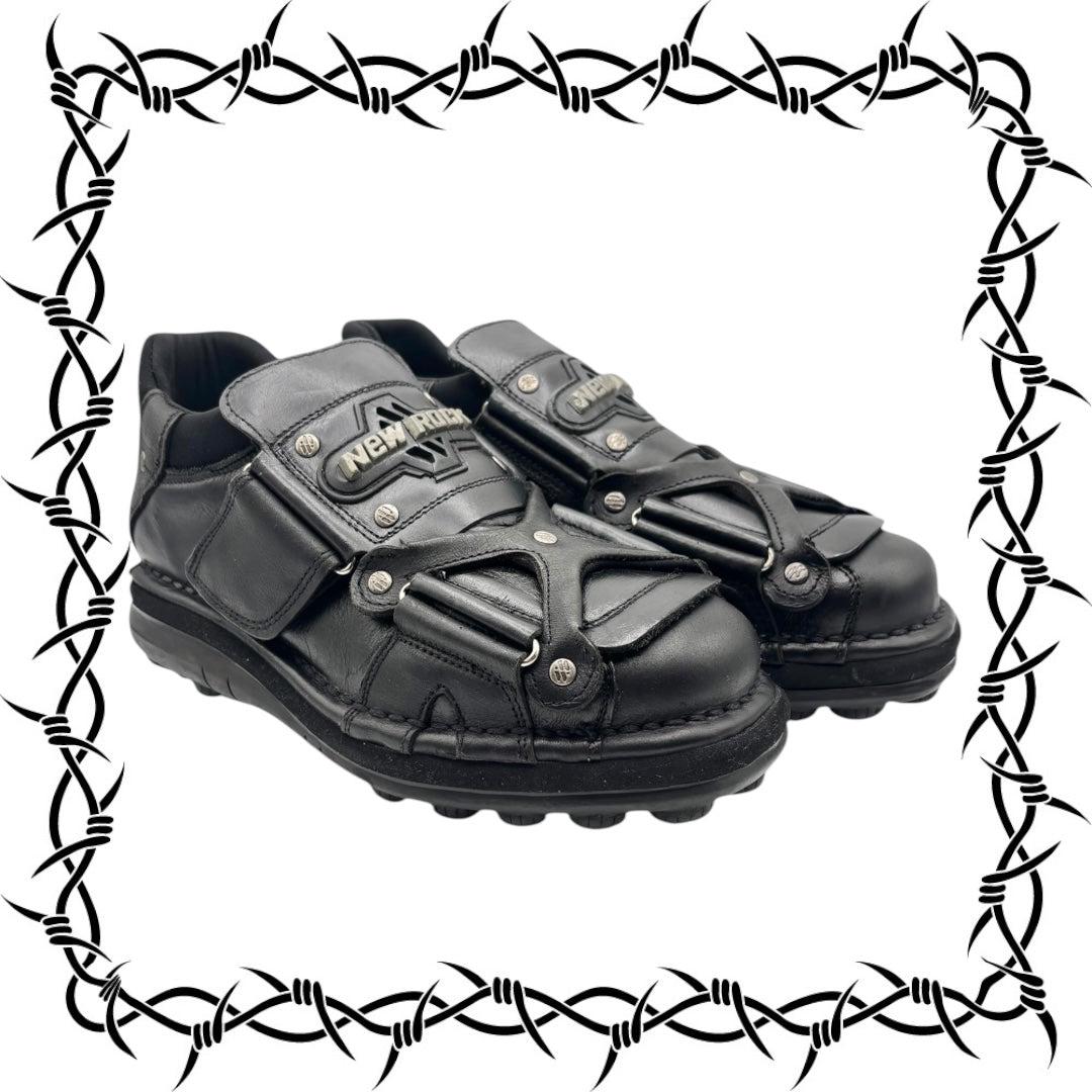 Zapatillas de cuero vintage New Rock