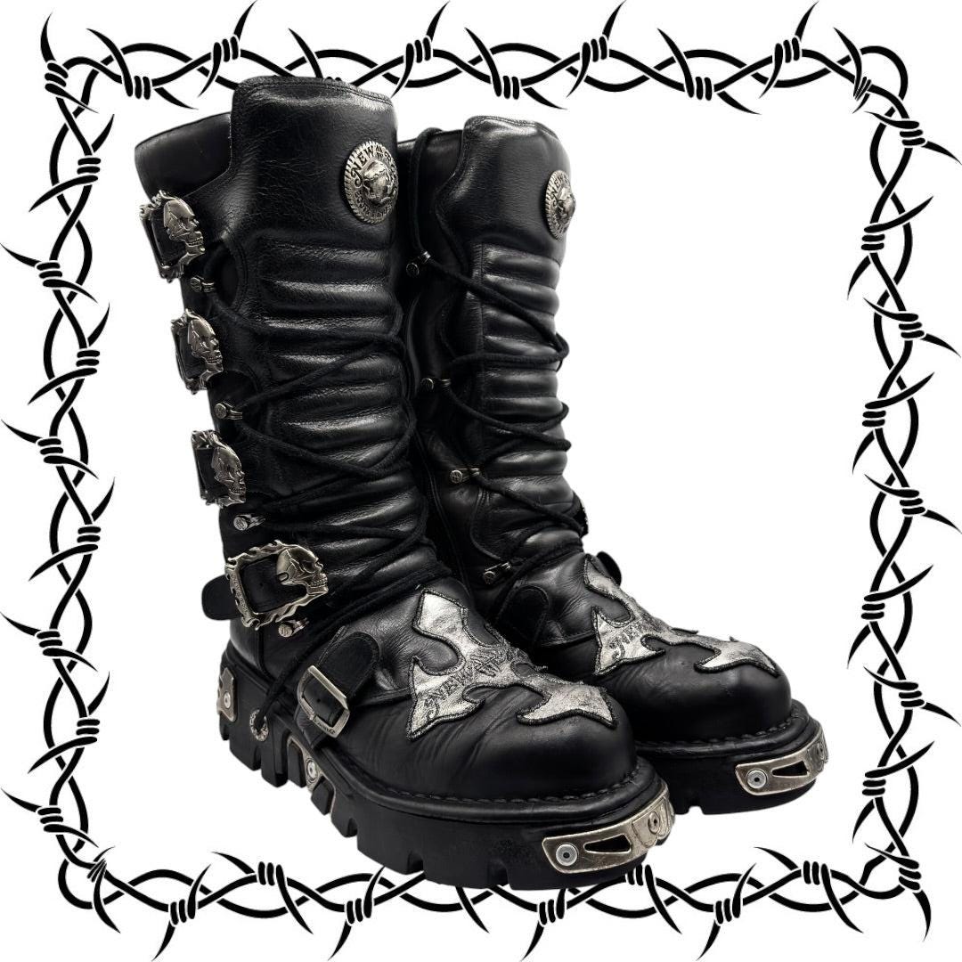 New Rock Boots 43 - Etsy