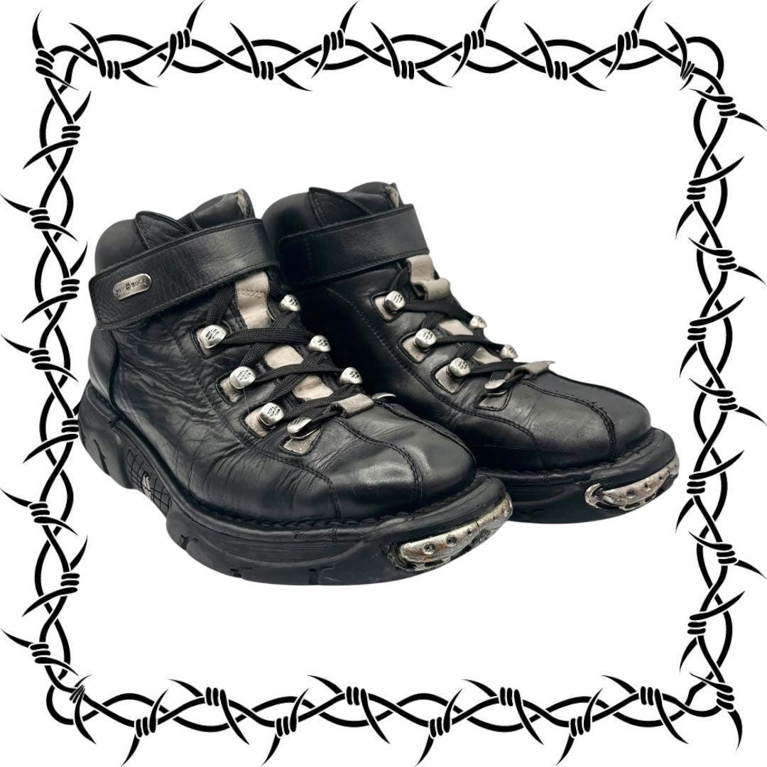 Zapatillas de cuero vintage New Rock