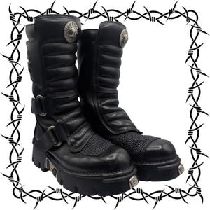 Vintage New Rock Boots Men - Etsy