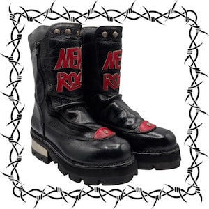 Vintage New Rock Shoes - Etsy