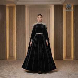 black tie velvet dress Buy Pour Moi Black Charlotte Tie Back Stretch Velvet Long Sleeve Midi Dress from Next USA