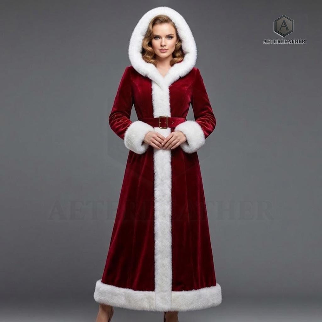 Mrs Claus Gown - Etsy