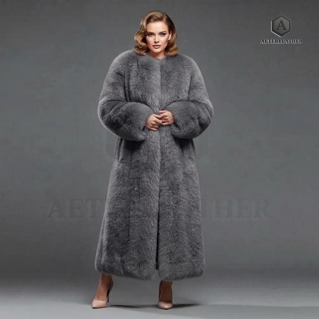 Gray Fur Dress - Etsy