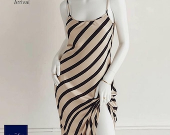 Sleeveless Sling Dress | U-Neck Minimalist Chic Summer Outfit