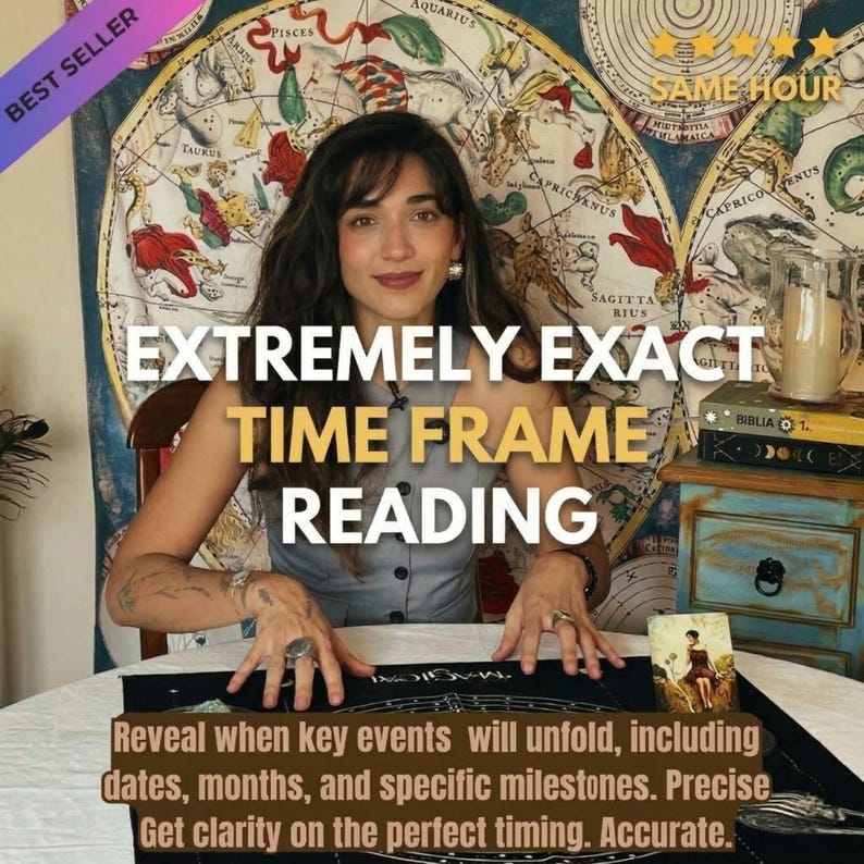 Same Hour Timing Reading | Exact Time Frame Prediction | When Will It Happen | How Soon How Long | Accurate Psychic Timing | Future Date image 1