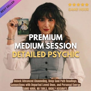 Same Hour Premium Medium Session | Your Answers Are Here | Love Life & Career Tarot | Real Telepathy Psychic | Medium Insight
