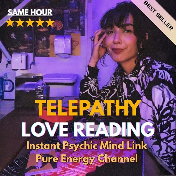 Same Hour Telepathy Love Reading, Learn The Truth, Will I Find Love? Medium Reading, Twin Flame, No Tools Reading, Psychic Love Reading