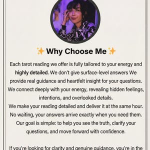 Same Hour No Tools Psychic | Clairvoyant Reading | Love & Career Guidance | Future Insight | Accurate Blind Reading | No Cards image 2