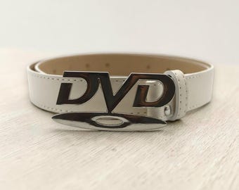 Women Dvd Y2k Belt, Retro Fashion Accessories, Gift for Her