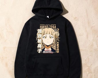 My Hero Academia Anime Hoddie, Graphic Pullover Hoodie, Gift for Anime Lovers