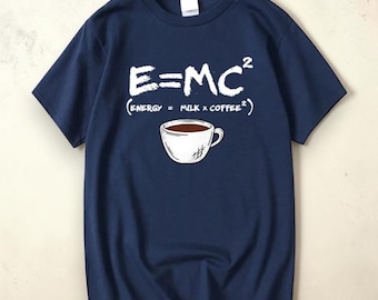 Coffee Lover T-Shirt, Cute Graphic T-Shirt, Gift for Him