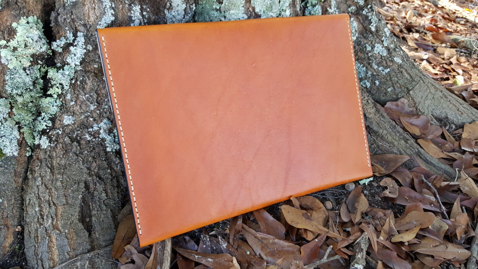 Genuine Leather Portfolio with Flap Handmade Made in the USA Etsy
