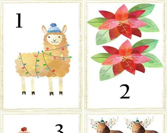 Winter ClipCards, Addition ClipCards, Number Cards 1-10