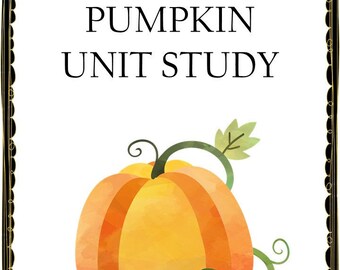 Pumpkin Unit Study