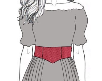 Seasonal Corset Style Cinch Belts (various sizes and colors)