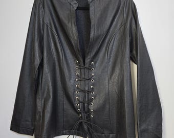 Dragon Rider Jacket (M) - Cosplay, flight leathers, faux leather