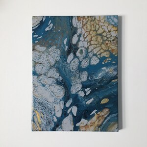 Under // Original Handmade Abstract Bold Acrylic Painting