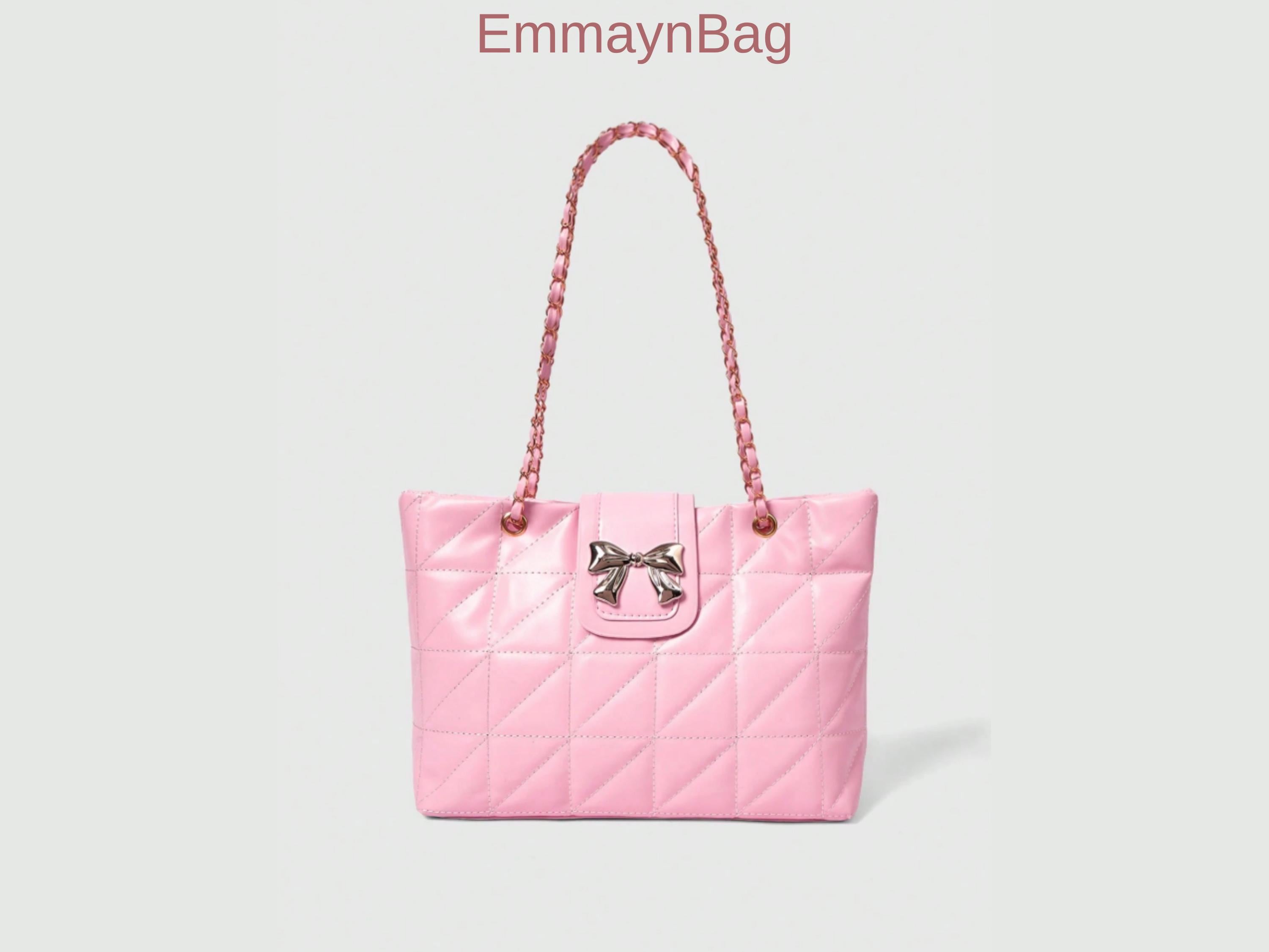 【新品】ヴィクトリアズシークレット　チェーンショルダートートバッグ　キルティング Victoria secret tote bag - Etsy 日本
