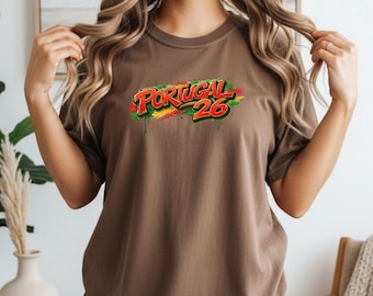 Portugal 26 T-Shirt, World Cup 2026 Shirt, Futbol Fan Top, Soccer Lover Tee, Copa de Mundo Tshirt, Sport Gift, Color Comfort Apparel