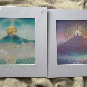 Glastonbury & Avalon Art Prints: Spiritual Landscape Set