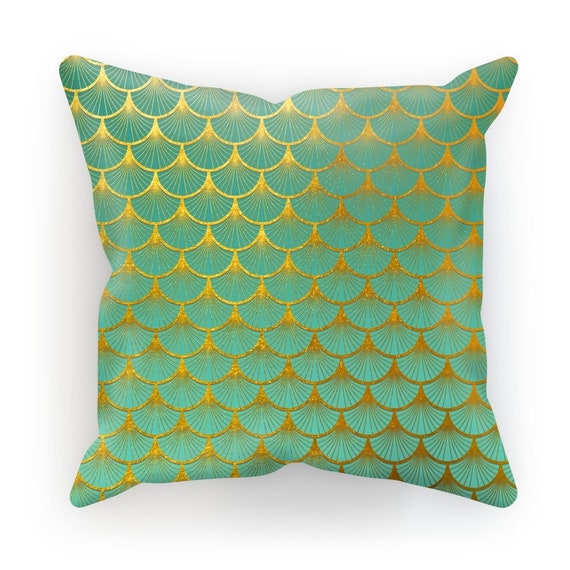 mermaid scale cushion