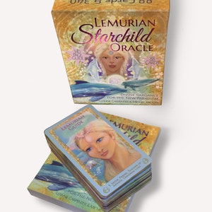 Lemurian Starchild Oracle Card Deck: Boxed 88 Cards & 340 Page Book Set image 10