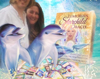 Fairycore Lemurian Starchild Oracle Card Deck - Etsy 日本