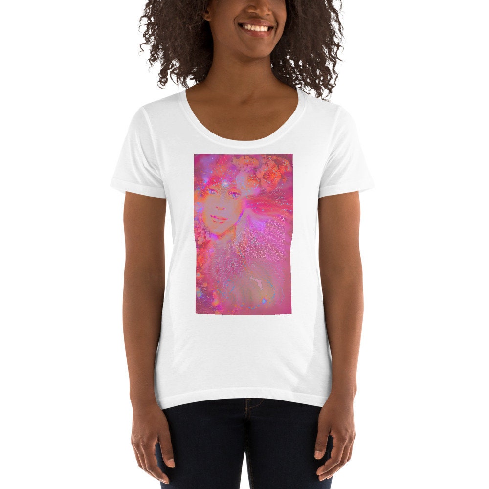 Image of Abundance Ladies' Scoopneck T-Shirt