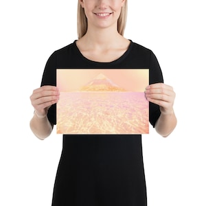 Andromedan Pyramid of Crystal Light Poster