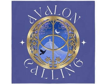 Avalon Calling Altar Cloth/ Crystal Grid