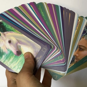 Lemurian Starchild Oracle Card Deck: Boxed 88 Cards & 340 Page Book Set image 6