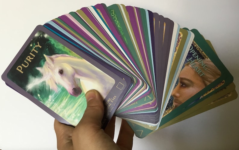 Lemurian Starchild Oracle Card Deck: Boxed 88 Cards & 340 Page Book Set image 6