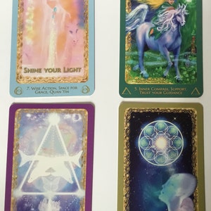 Lemurian Starchild Oracle Card Deck: Boxed 88 Cards & 340 Page Book Set image 5