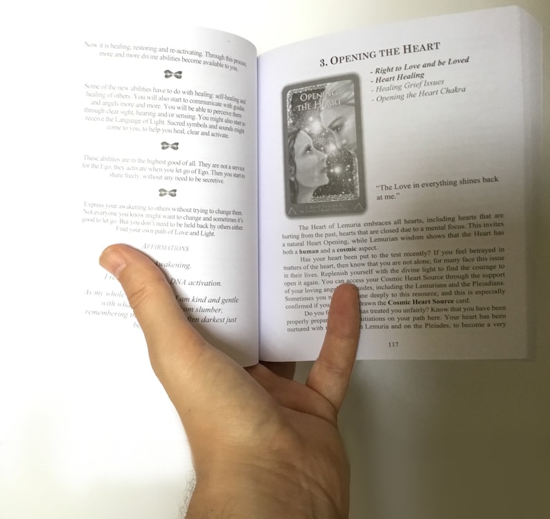 Lemurian Starchild Oracle Card Deck: Boxed 88 Cards & 340 Page Book Set image 7