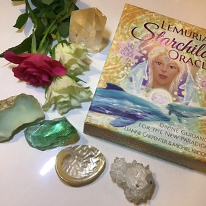 Lemurian Starchild Oracle Card Deck: Boxed 88 Cards & 340 Page Book Set image 4