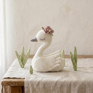 Swan Plush - Etsy