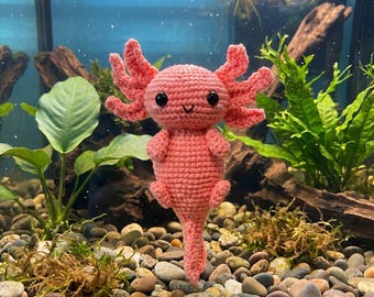 Velvet Axolotl Crochet Pattern